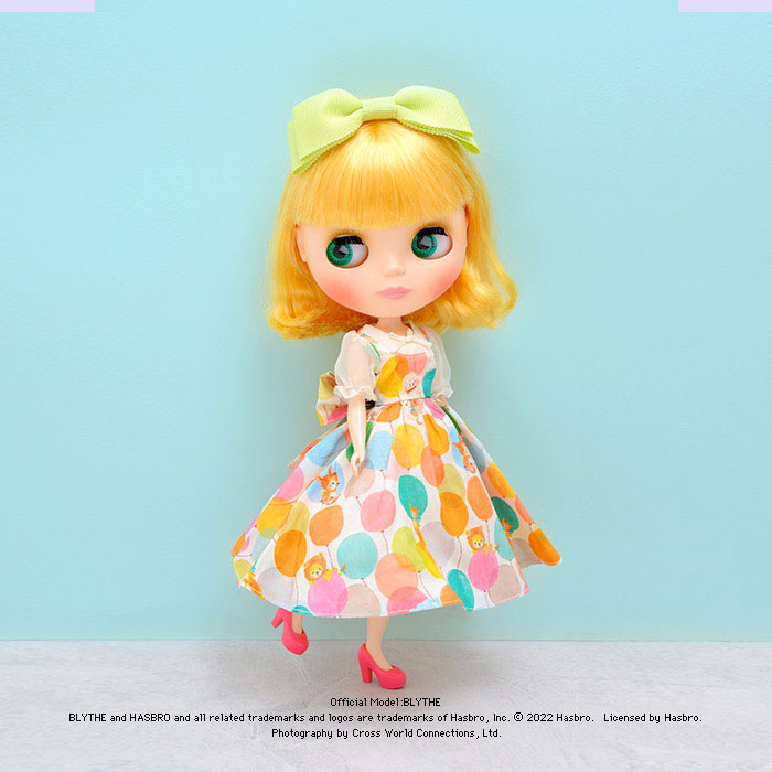 Dear Darling fashion for dolls 「バルーン柄ワンピセット」(22cm
