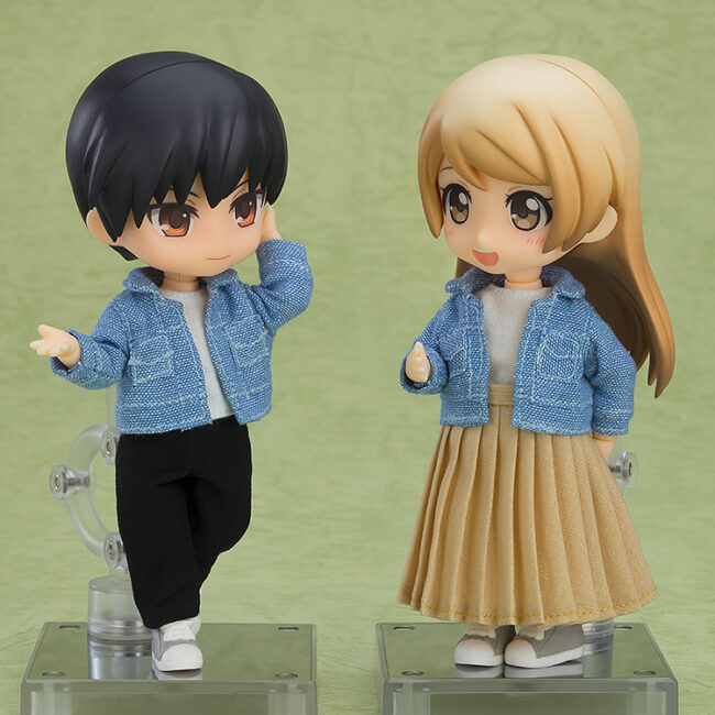 ※画像は使用例です。「ねんどろいどどーる おようふくセット デニムジャケット＆ズボン 」以外は付属いたしません。