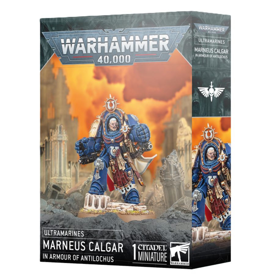 ウルトラマリーン マルネウス・カルガー（アンティロカスの鎧装備） | Ultramarines MARNEUS CALGAR IN ARMOUR OF ANTILOCHUS ミニチュア ウォーハンマー40K