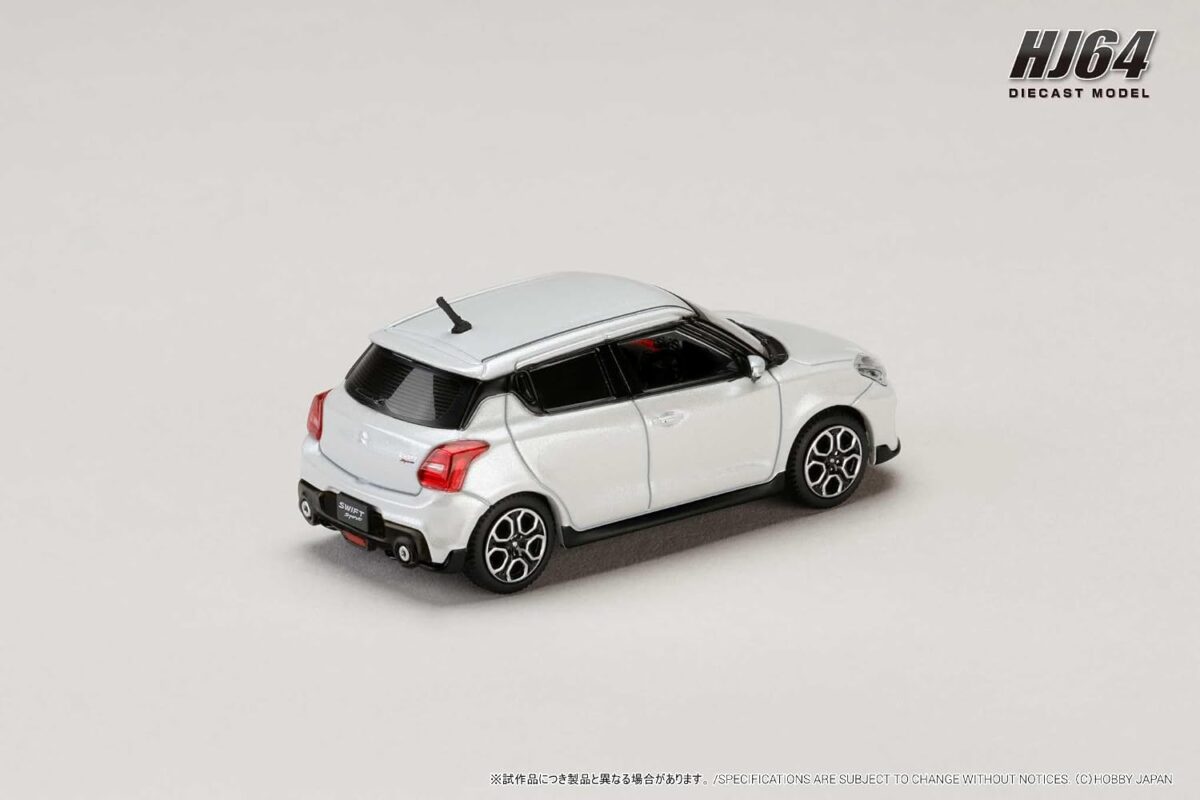 スズキ スイフトスポーツ ZC33S 白 ミニカー 1/43 他 計4台 1/64 スズキ スイフトスポーツ ZC33S ピュアホワイトパール HJ641083AW